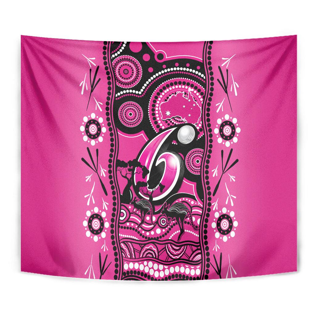 sydney-sixers-cricket-tapestry-happy-australia-day-aboriginal-art