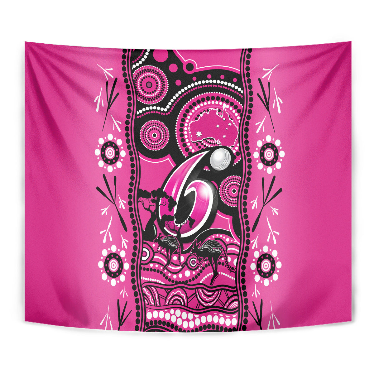 sydney-sixers-cricket-tapestry-happy-australia-day-aboriginal-art