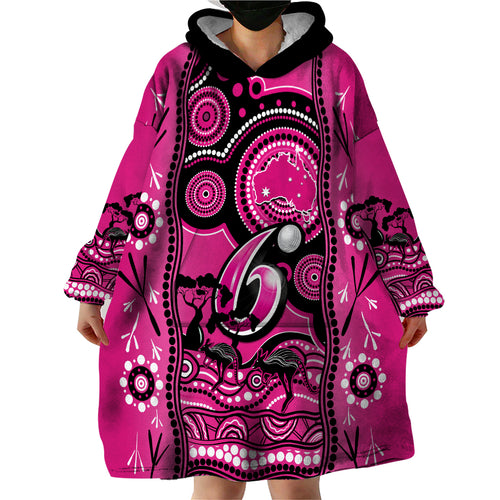 sydney-sixers-cricket-wearable-blanket-hoodie-happy-australia-day-aboriginal-art