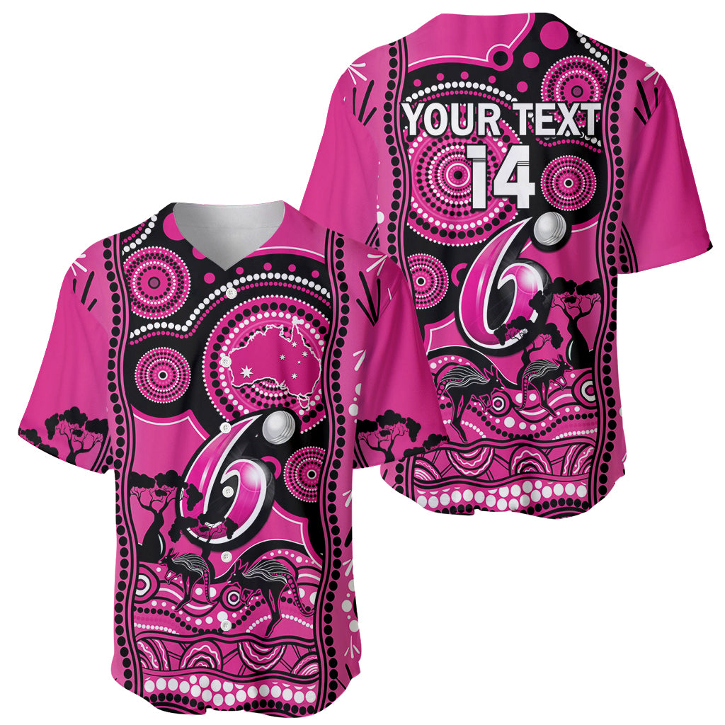 custom-sydney-sixers-cricket-baseball-jersey-happy-australia-day-aboriginal-art