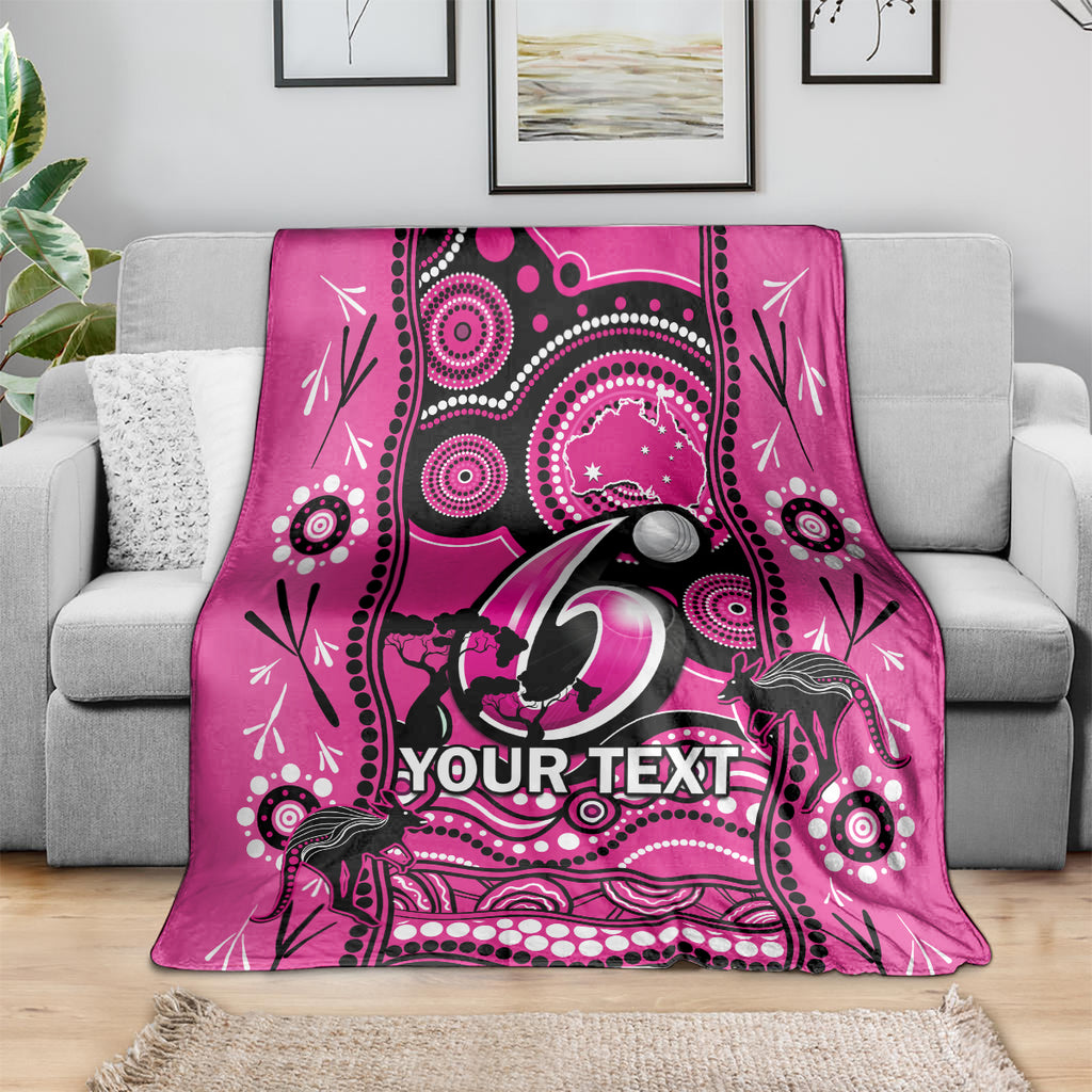 custom-sydney-sixers-cricket-blanket-happy-australia-day-aboriginal-art