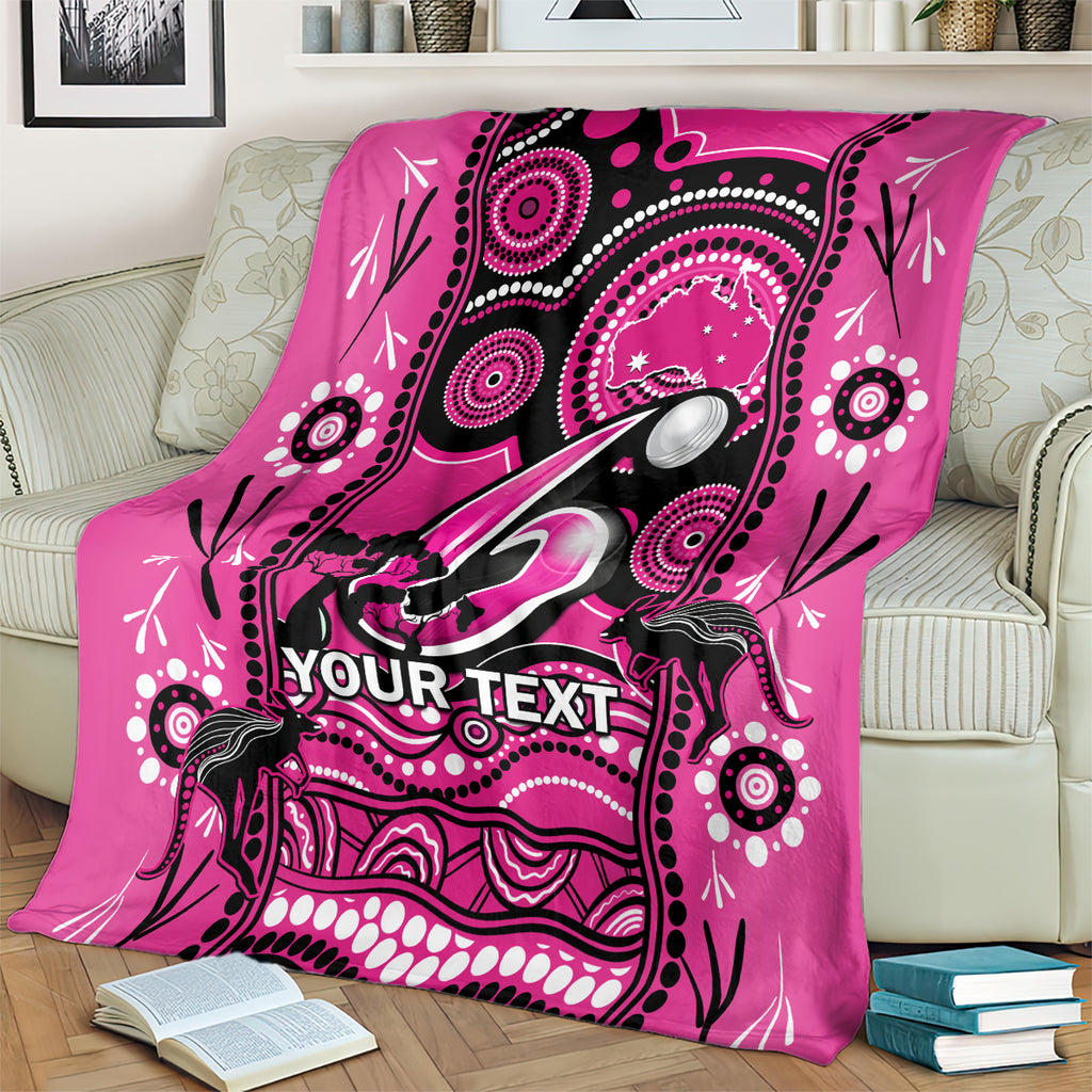 custom-sydney-sixers-cricket-blanket-happy-australia-day-aboriginal-art