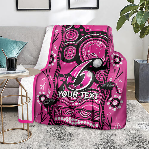 custom-sydney-sixers-cricket-blanket-happy-australia-day-aboriginal-art