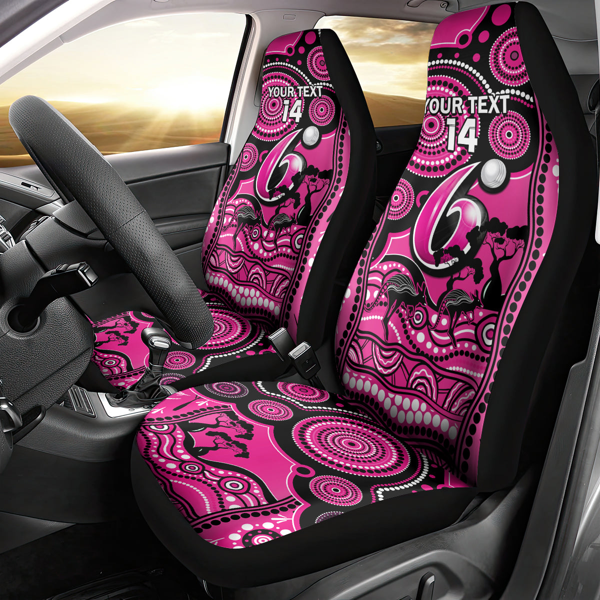 custom-sydney-sixers-cricket-car-seat-cover-happy-australia-day-aboriginal-art