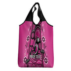 Custom Sydney Sixers Cricket Grocery Bag Happy Australia Day Aboriginal Art