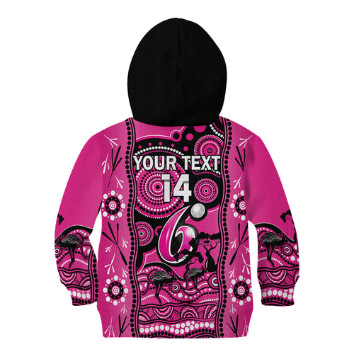 custom-sydney-sixers-cricket-kid-hoodie-happy-australia-day-aboriginal-art