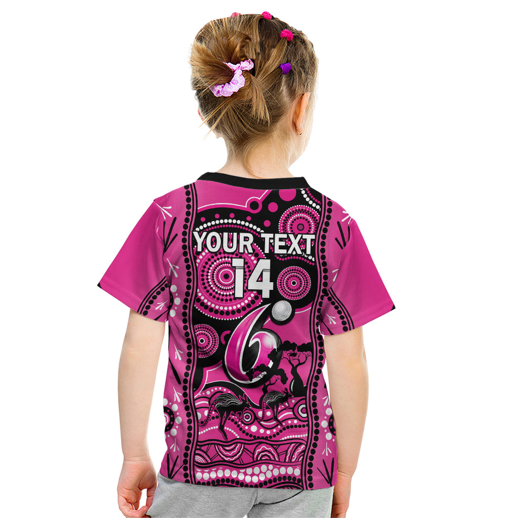 custom-sydney-sixers-cricket-kid-t-shirt-happy-australia-day-aboriginal-art