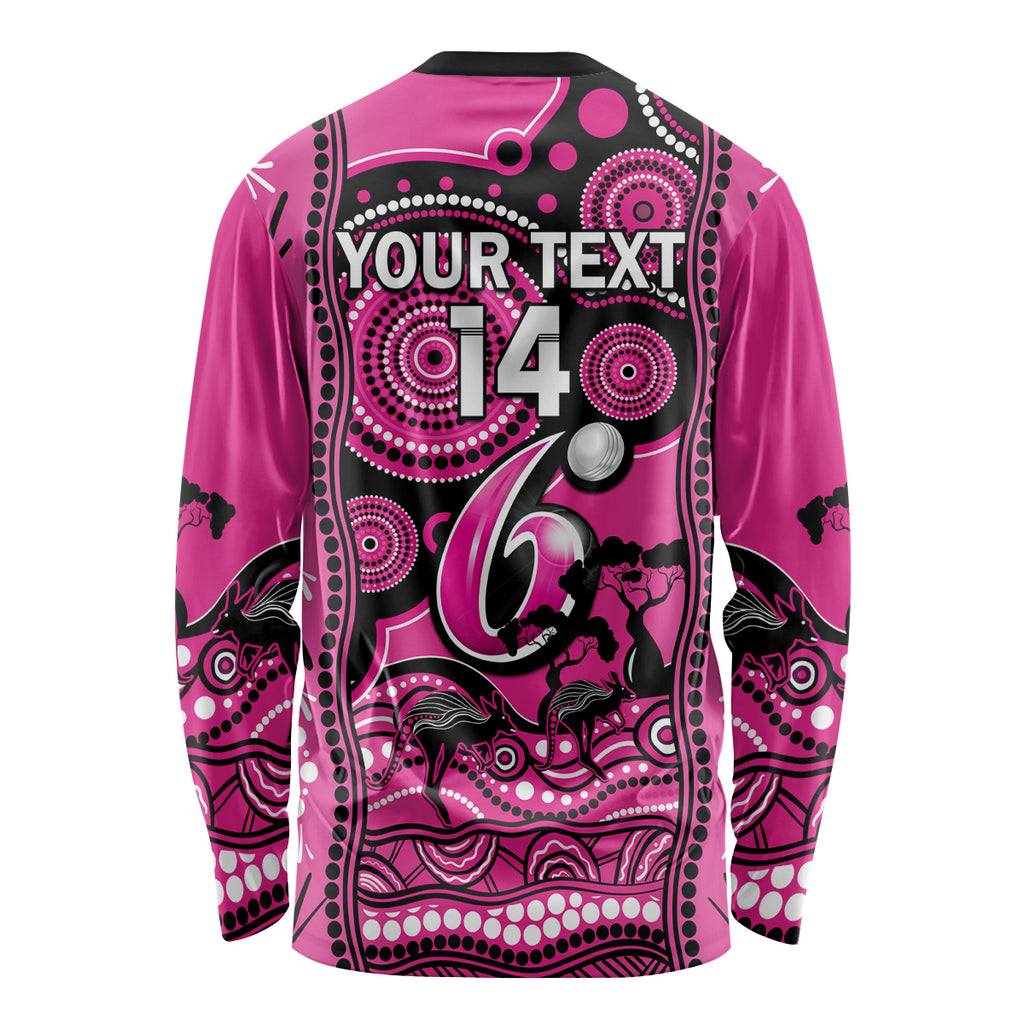 custom-sydney-sixers-cricket-long-sleeve-shirt-happy-australia-day-aboriginal-art