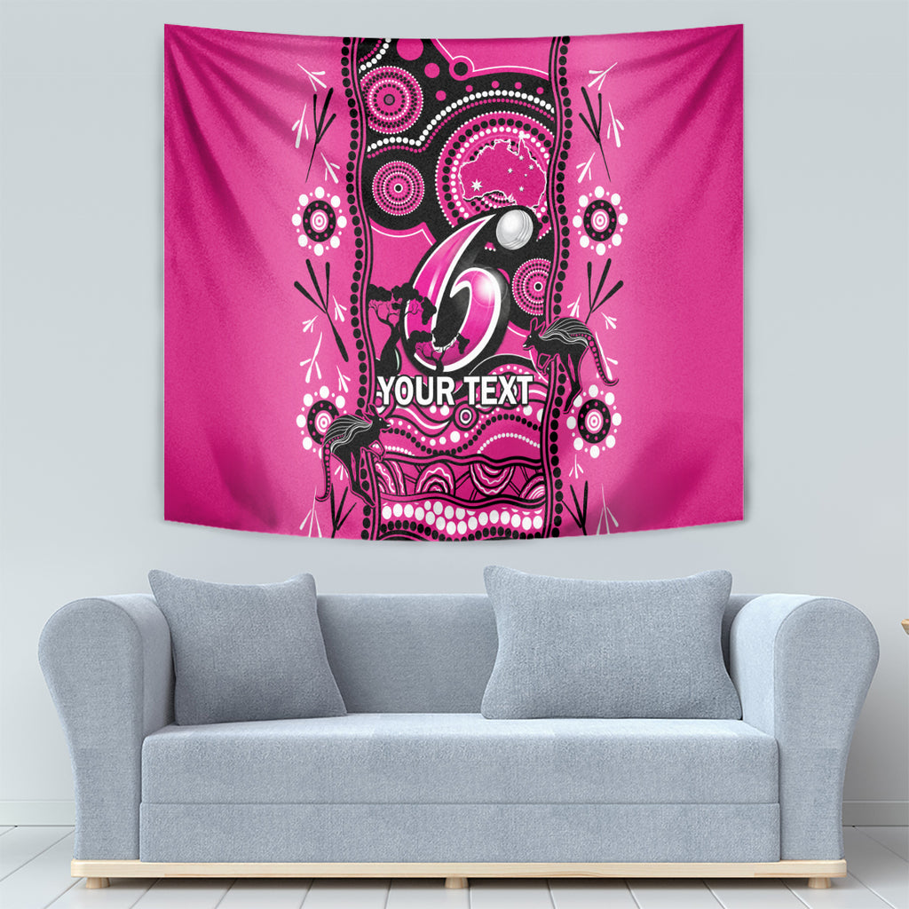 custom-sydney-sixers-cricket-tapestry-happy-australia-day-aboriginal-art