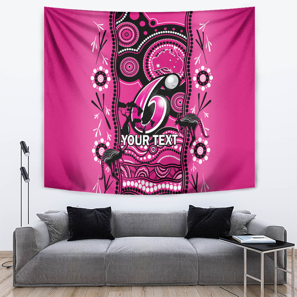 custom-sydney-sixers-cricket-tapestry-happy-australia-day-aboriginal-art