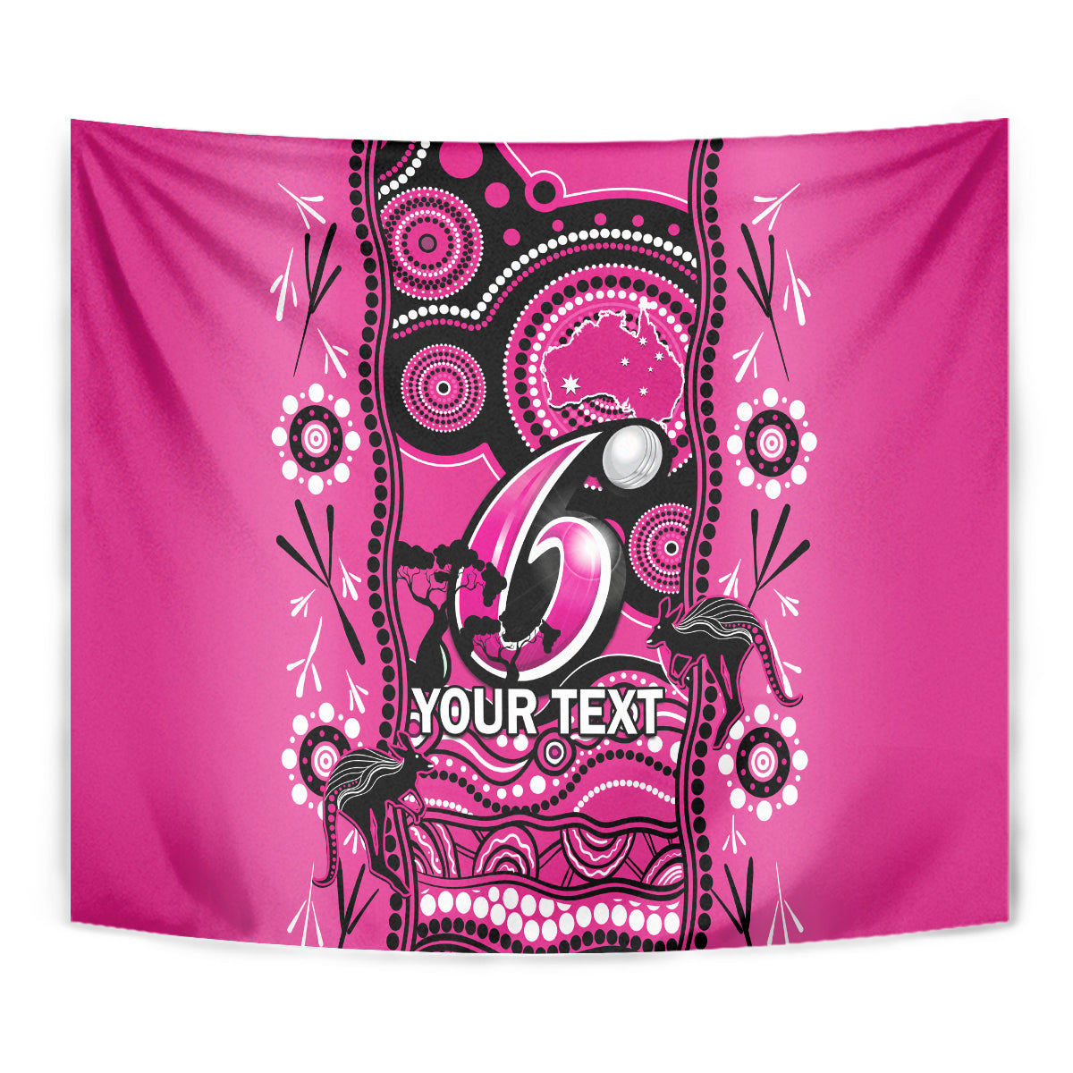 custom-sydney-sixers-cricket-tapestry-happy-australia-day-aboriginal-art