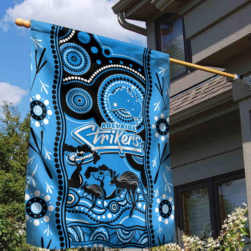 adelaide-strikers-cricket-garden-flag-happy-australia-day-aboriginal-art