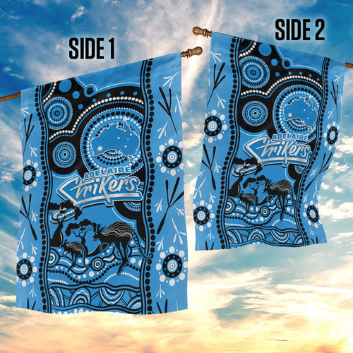 adelaide-strikers-cricket-garden-flag-happy-australia-day-aboriginal-art