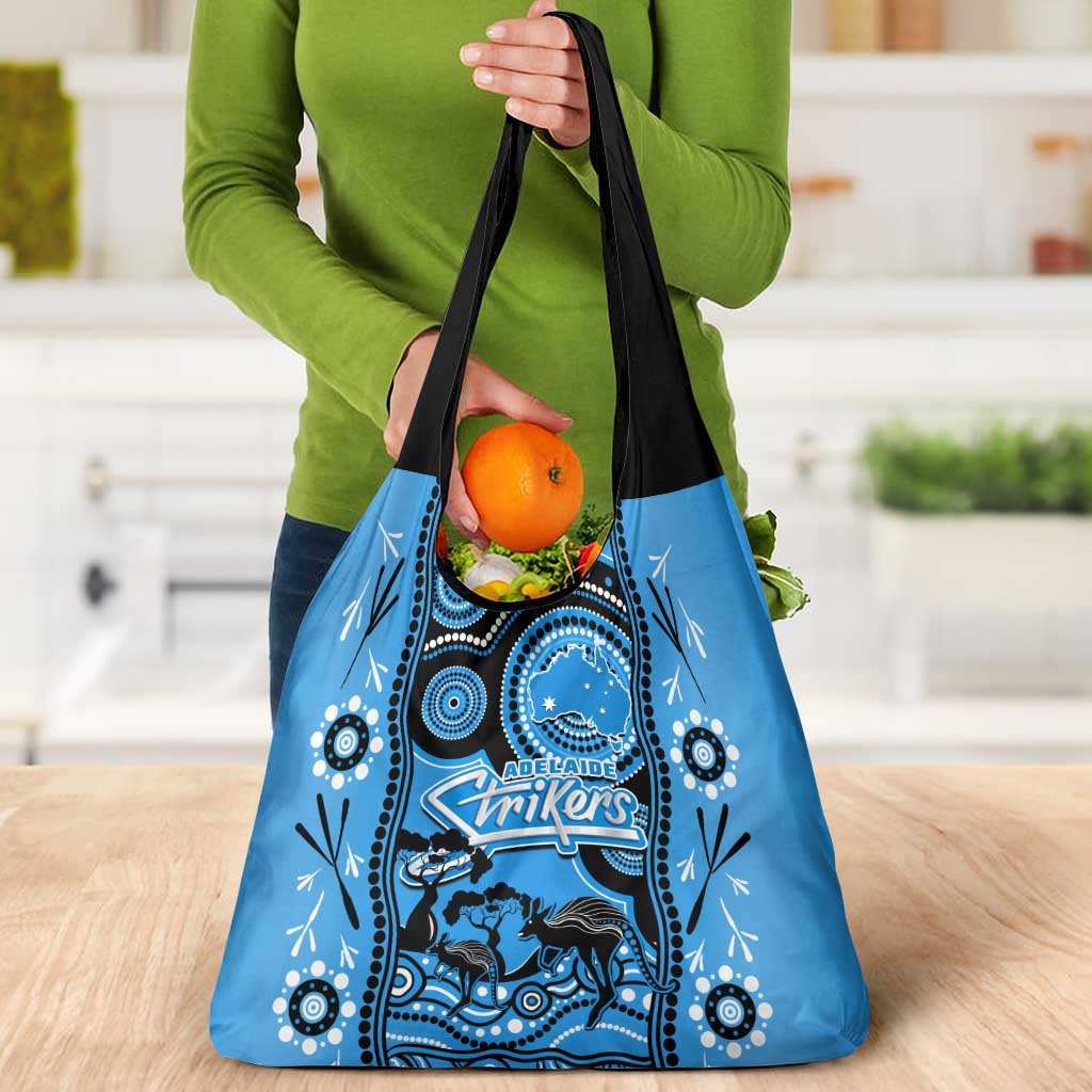 Adelaide Strikers Cricket Grocery Bag Happy Australia Day Aboriginal Art