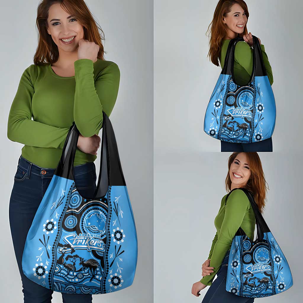 Adelaide Strikers Cricket Grocery Bag Happy Australia Day Aboriginal Art