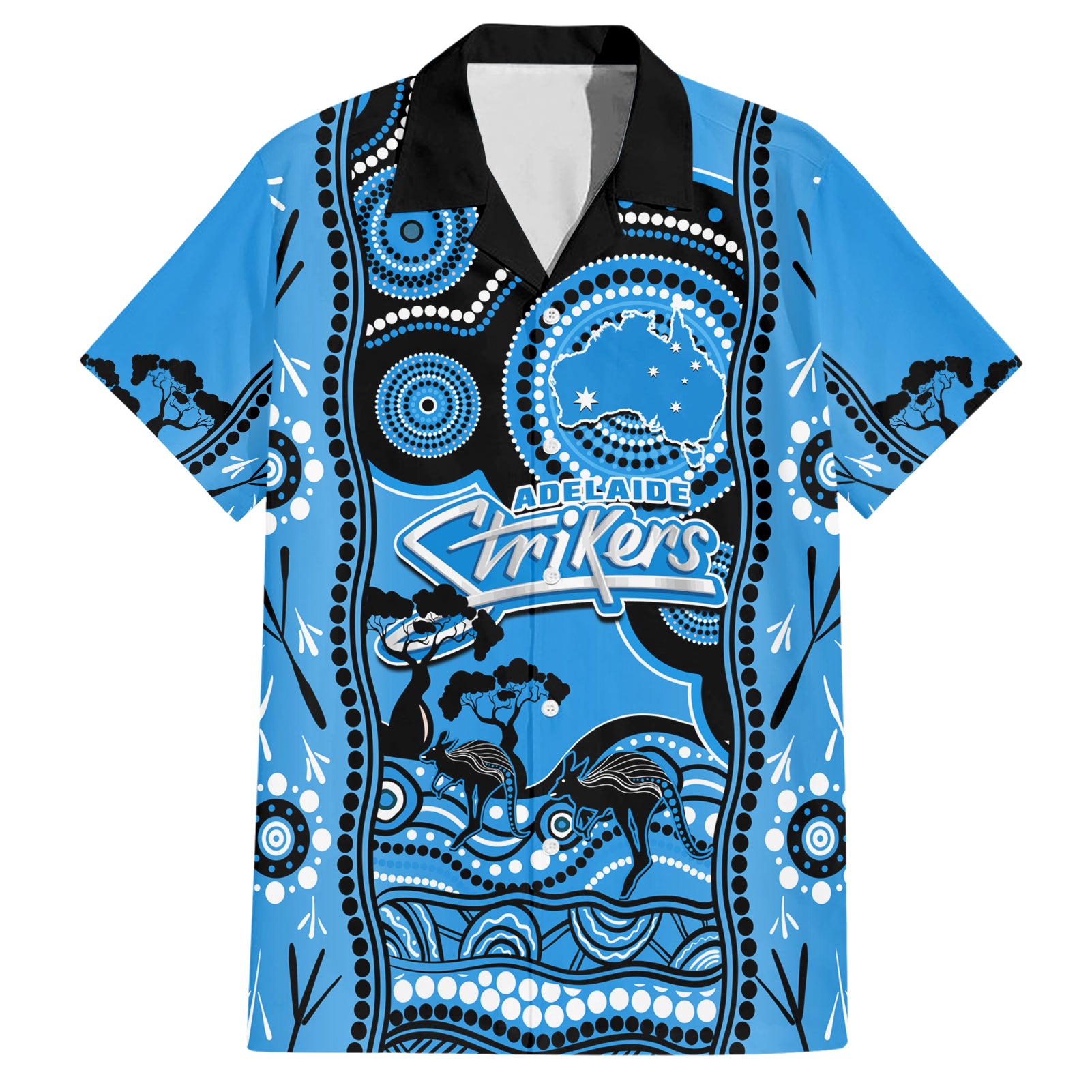 adelaide-strikers-cricket-hawaiian-shirt-happy-australia-day-aboriginal-art