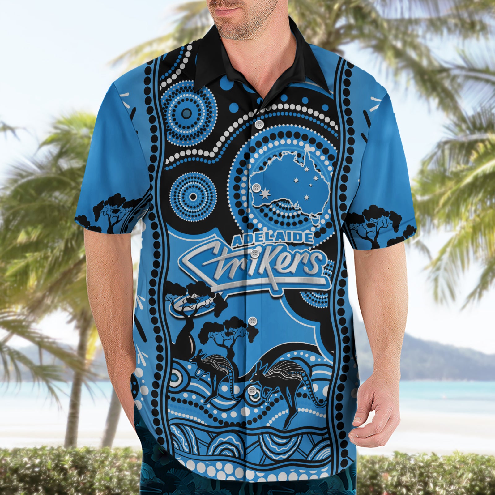 adelaide-strikers-cricket-hawaiian-shirt-happy-australia-day-aboriginal-art