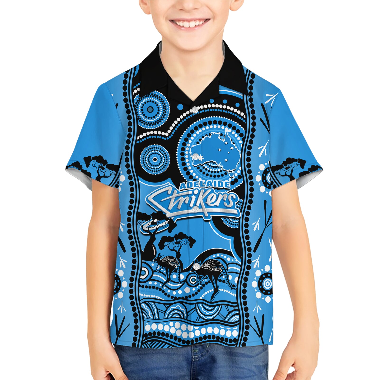 adelaide-strikers-cricket-hawaiian-shirt-happy-australia-day-aboriginal-art