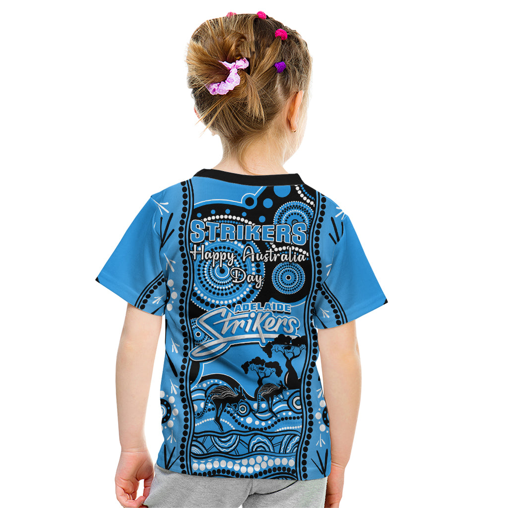 adelaide-strikers-cricket-kid-t-shirt-happy-australia-day-aboriginal-art