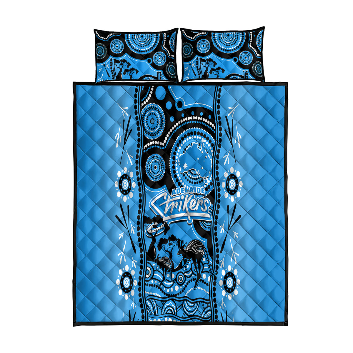 adelaide-strikers-cricket-quilt-bed-set-happy-australia-day-aboriginal-art
