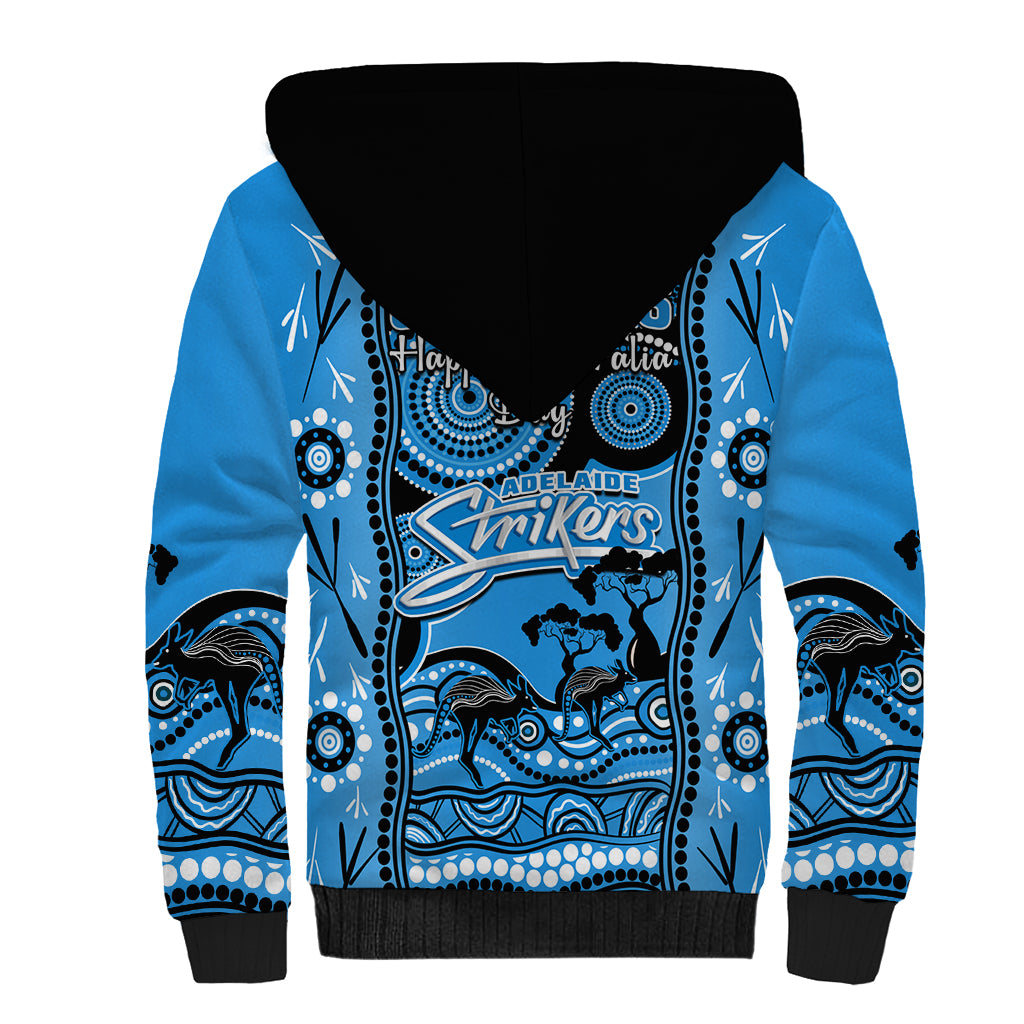 adelaide-strikers-cricket-sherpa-hoodie-happy-australia-day-aboriginal-art