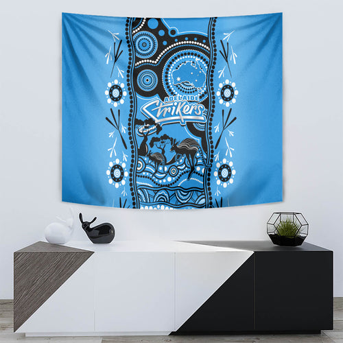 adelaide-strikers-cricket-tapestry-happy-australia-day-aboriginal-art