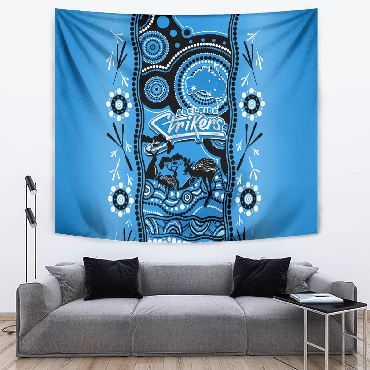adelaide-strikers-cricket-tapestry-happy-australia-day-aboriginal-art