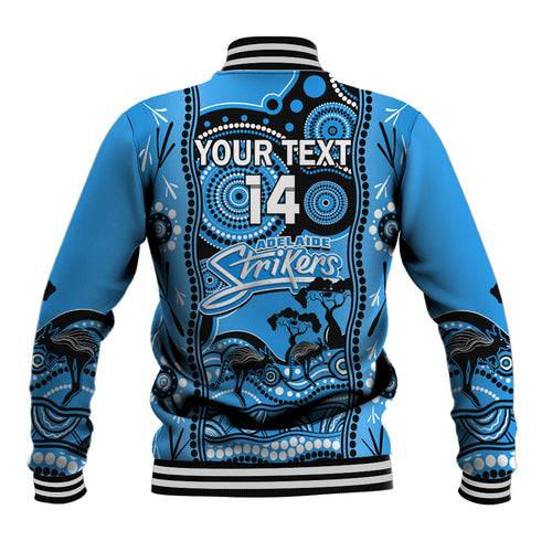 custom-adelaide-strikers-cricket-baseball-jacket-happy-australia-day-aboriginal-art