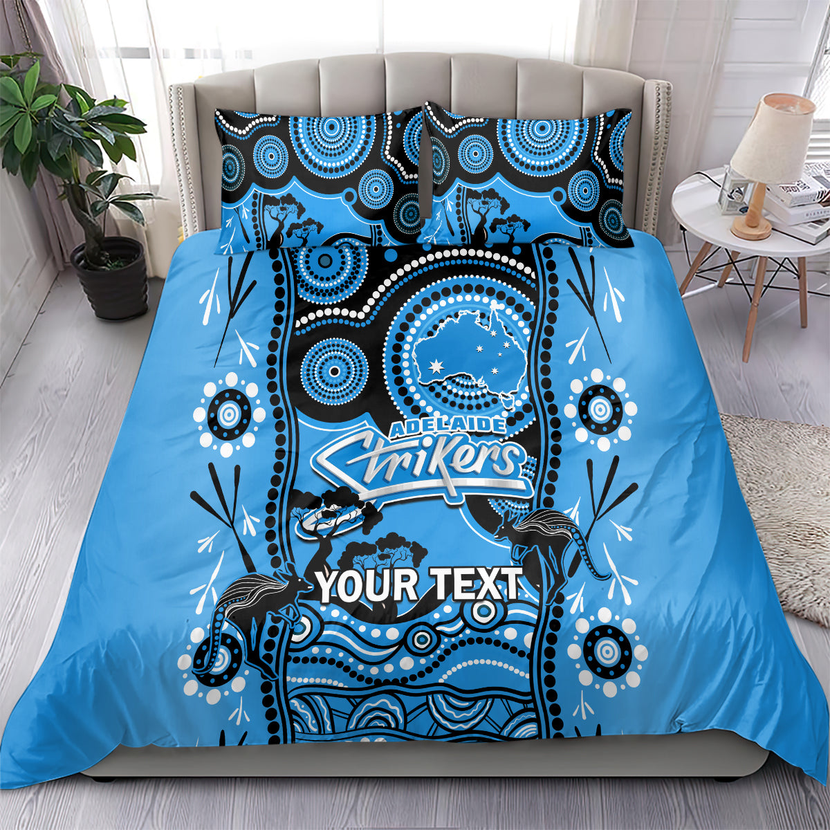 custom-adelaide-strikers-cricket-bedding-set-happy-australia-day-aboriginal-art
