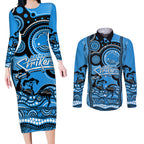 custom-adelaide-strikers-cricket-couples-matching-long-sleeve-bodycon-dress-and-long-sleeve-button-shirt-happy-australia-day-aboriginal-art