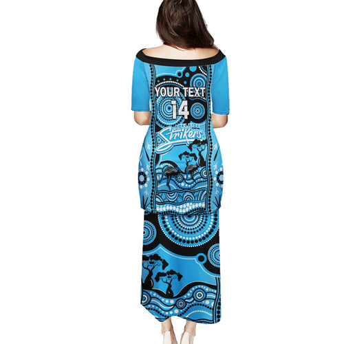 custom-adelaide-strikers-cricket-family-matching-puletasi-dress-and-hawaiian-shirt-happy-australia-day-aboriginal-art