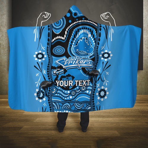 custom-adelaide-strikers-cricket-hooded-blanket-happy-australia-day-aboriginal-art