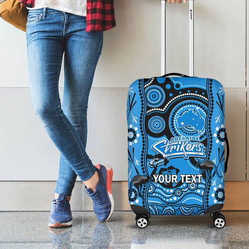 custom-adelaide-strikers-cricket-luggage-cover-happy-australia-day-aboriginal-art