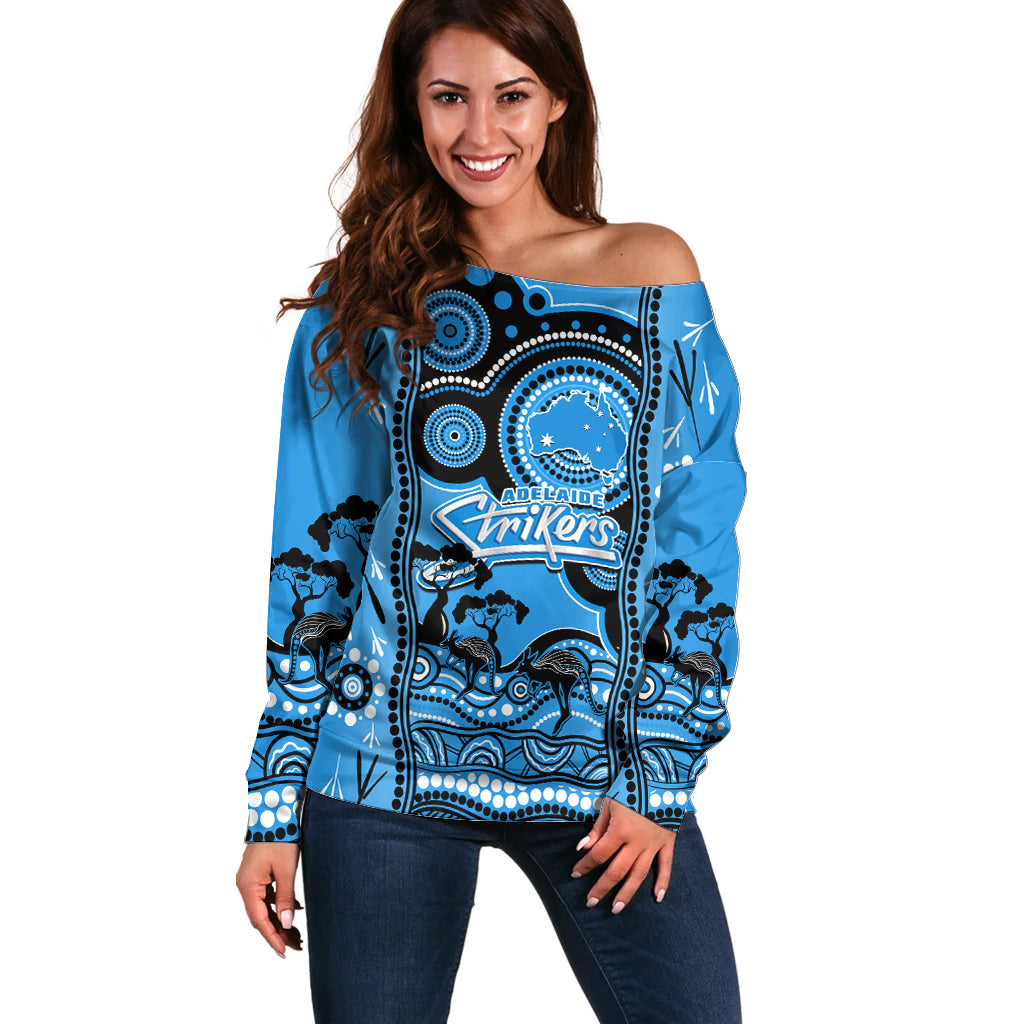 custom-adelaide-strikers-cricket-off-shoulder-sweater-happy-australia-day-aboriginal-art