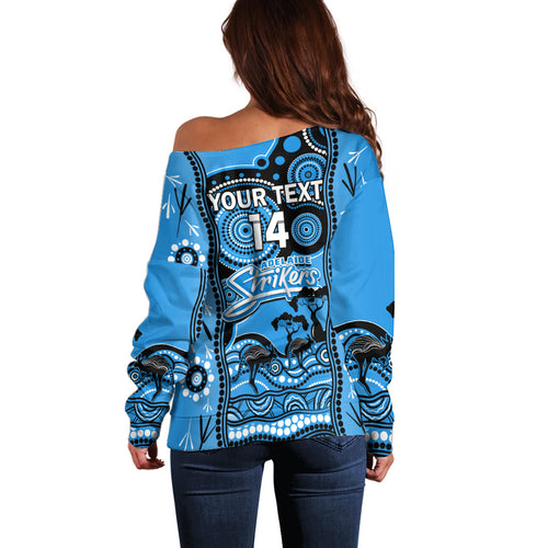 custom-adelaide-strikers-cricket-off-shoulder-sweater-happy-australia-day-aboriginal-art