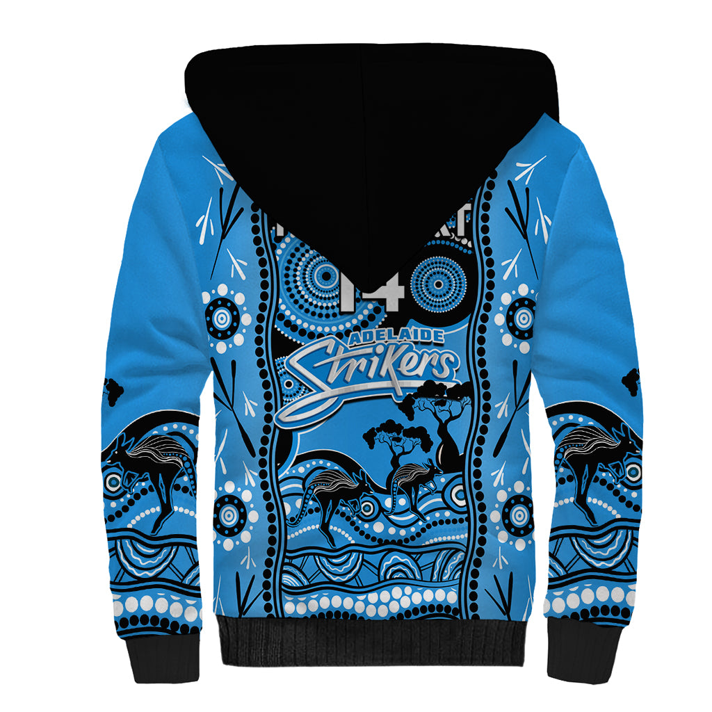 custom-adelaide-strikers-cricket-sherpa-hoodie-happy-australia-day-aboriginal-art