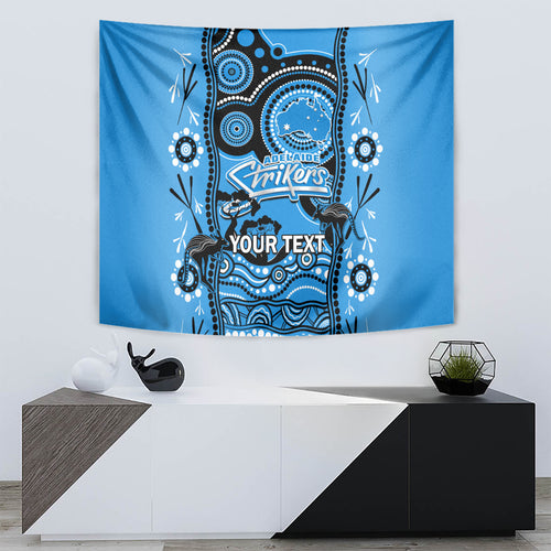 custom-adelaide-strikers-cricket-tapestry-happy-australia-day-aboriginal-art