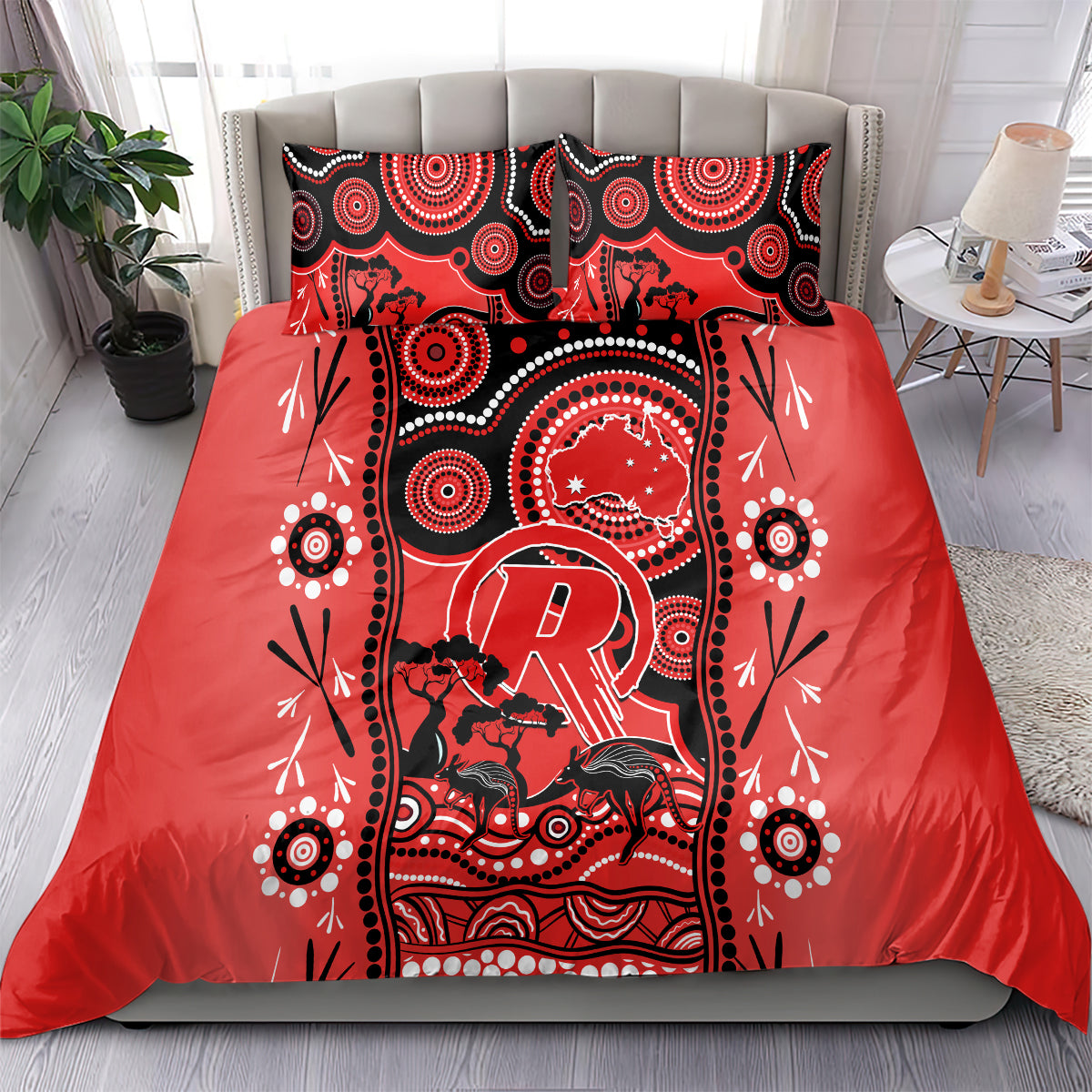 melbourne-renegades-cricket-bedding-set-happy-australia-day-aboriginal-art
