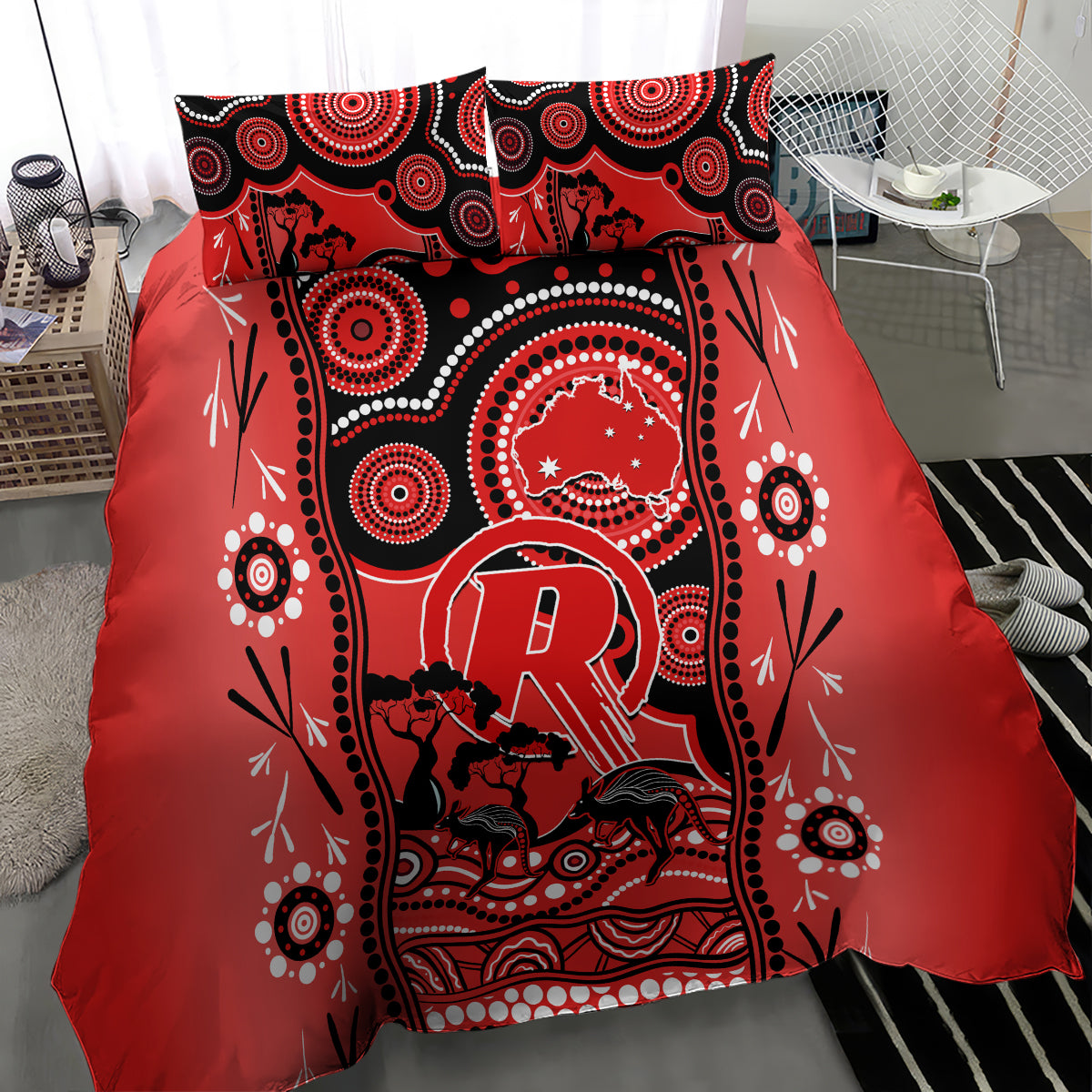 melbourne-renegades-cricket-bedding-set-happy-australia-day-aboriginal-art