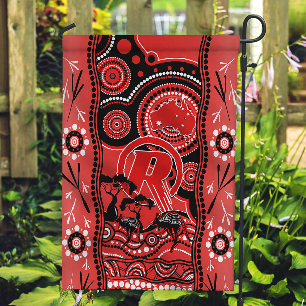 melbourne-renegades-cricket-garden-flag-happy-australia-day-aboriginal-art