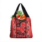 Melbourne Renegades Cricket Grocery Bag Happy Australia Day Aboriginal Art