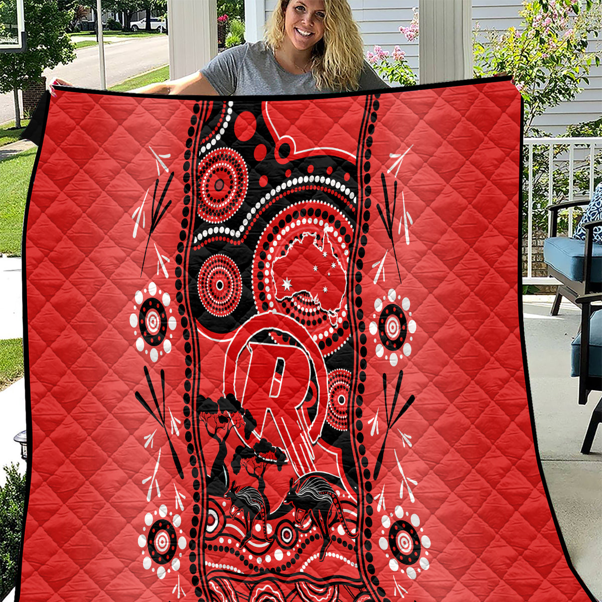 melbourne-renegades-cricket-quilt-happy-australia-day-aboriginal-art