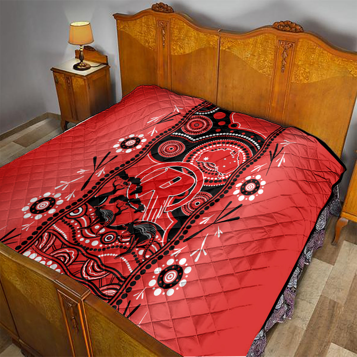 melbourne-renegades-cricket-quilt-happy-australia-day-aboriginal-art