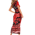 melbourne-renegades-cricket-short-sleeve-bodycon-dress-happy-australia-day-aboriginal-art
