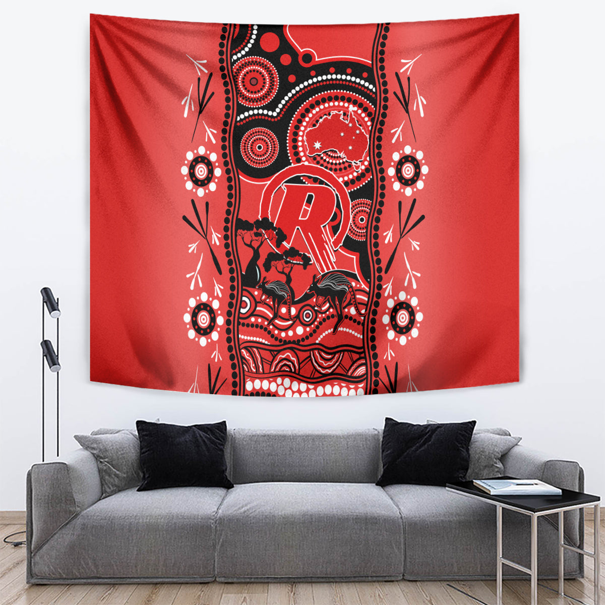 melbourne-renegades-cricket-tapestry-happy-australia-day-aboriginal-art