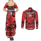 custom-melbourne-renegades-cricket-couples-matching-summer-maxi-dress-and-long-sleeve-button-shirt-happy-australia-day-aboriginal-art