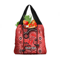 Custom Melbourne Renegades Cricket Grocery Bag Happy Australia Day Aboriginal Art