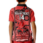 custom-melbourne-renegades-cricket-kid-polo-shirt-happy-australia-day-aboriginal-art