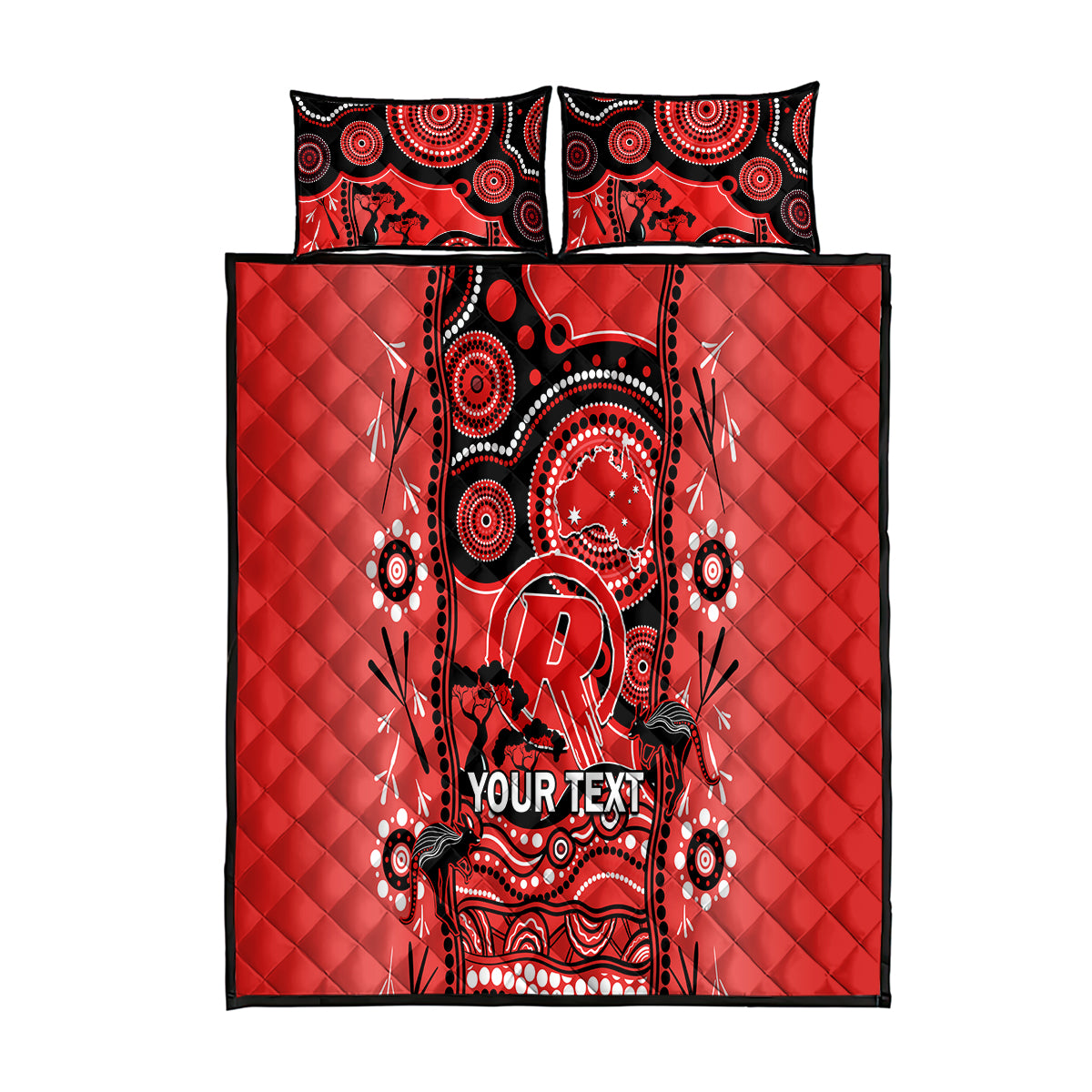 custom-melbourne-renegades-cricket-quilt-bed-set-happy-australia-day-aboriginal-art