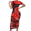 custom-melbourne-renegades-cricket-short-sleeve-bodycon-dress-happy-australia-day-aboriginal-art
